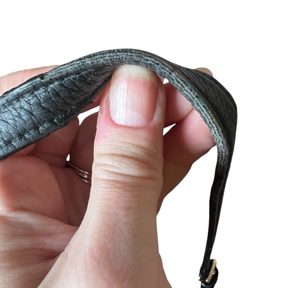 Kate Spade Jackson Street Harlyn Crossbody Pebble Leather Charcoal Small Bag - Picture 13 of 15